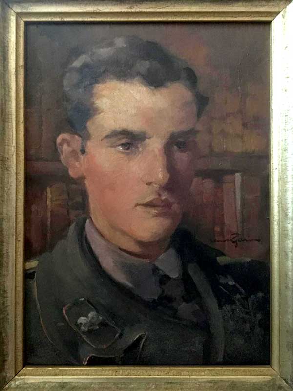 Juppi Linz in Öl, gemalt von Louis Garin