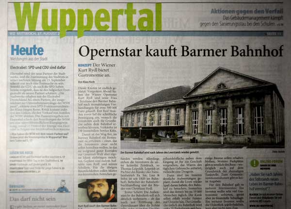 Wuppertaler Zeitung, 27.8.2008
